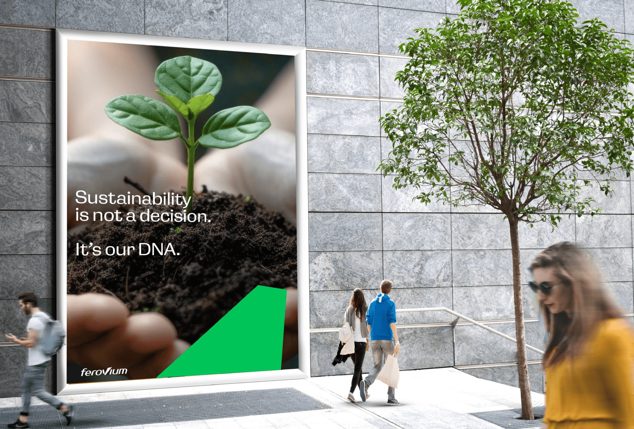 brand identity for Ferrovium
