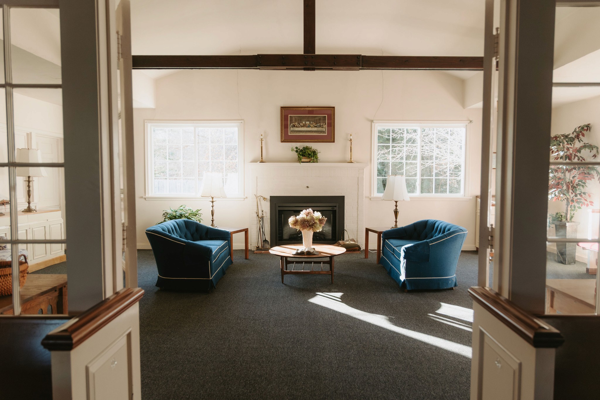 elegant drawing room