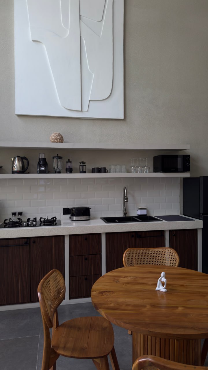 Completed 1-bedroom townhouses in Canggu