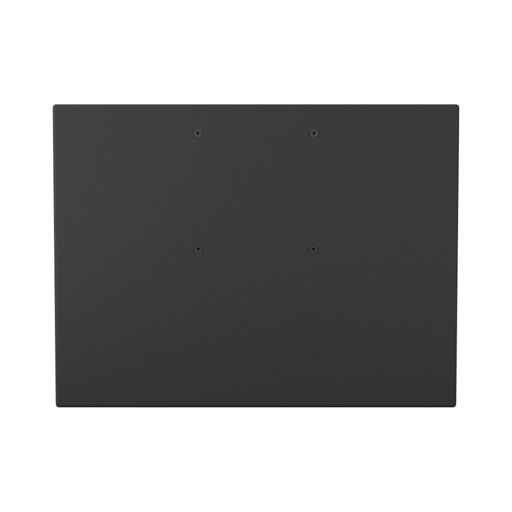 Rectangular panel with four screw holes.