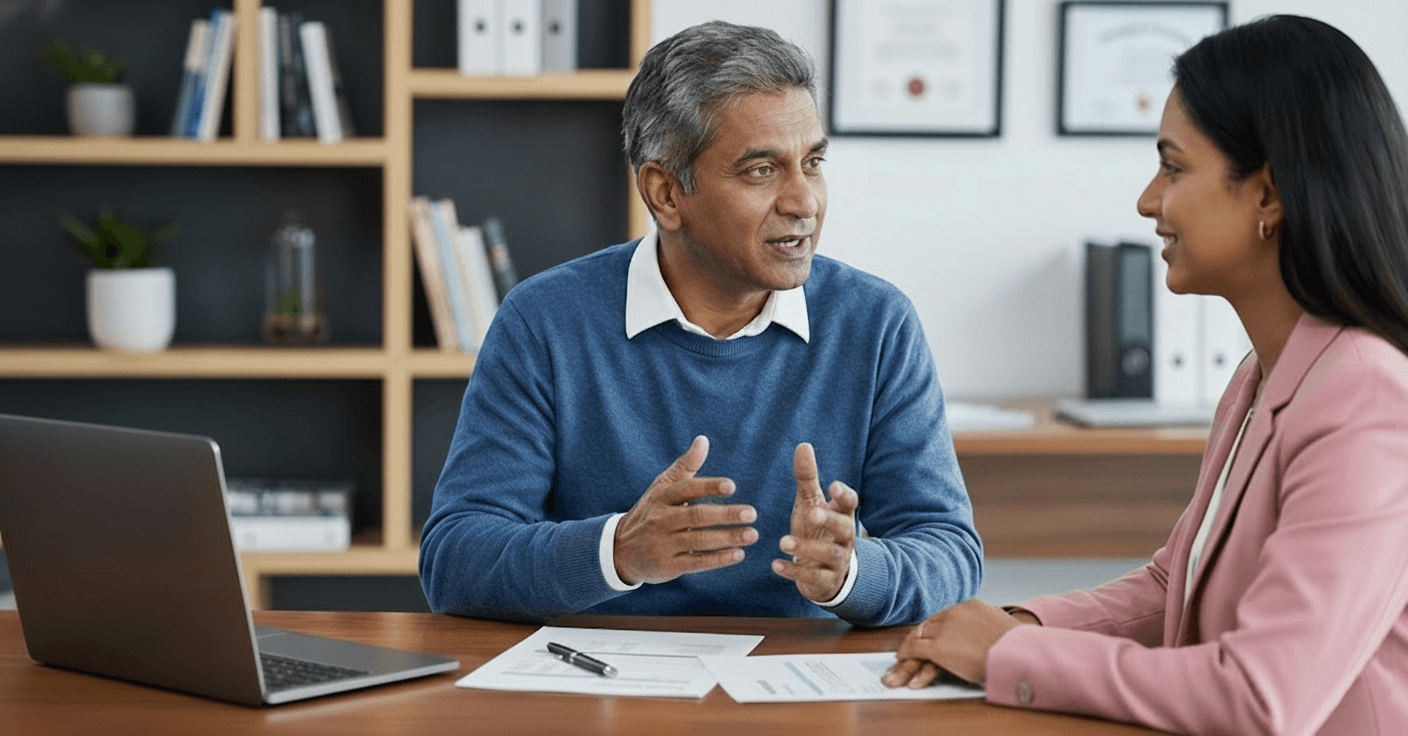 Man with surfing with paddle