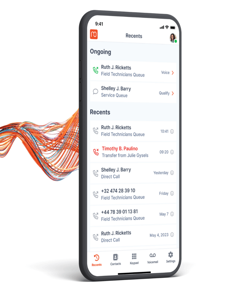 Mobile Office for Genesys Cloud screenshot