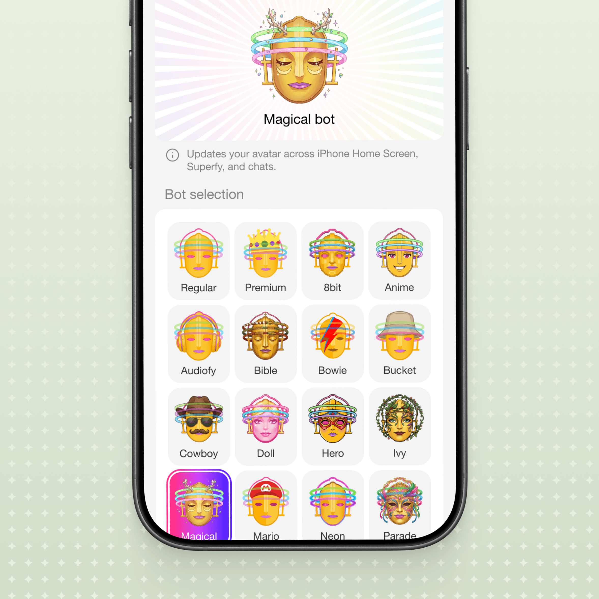 Select bot