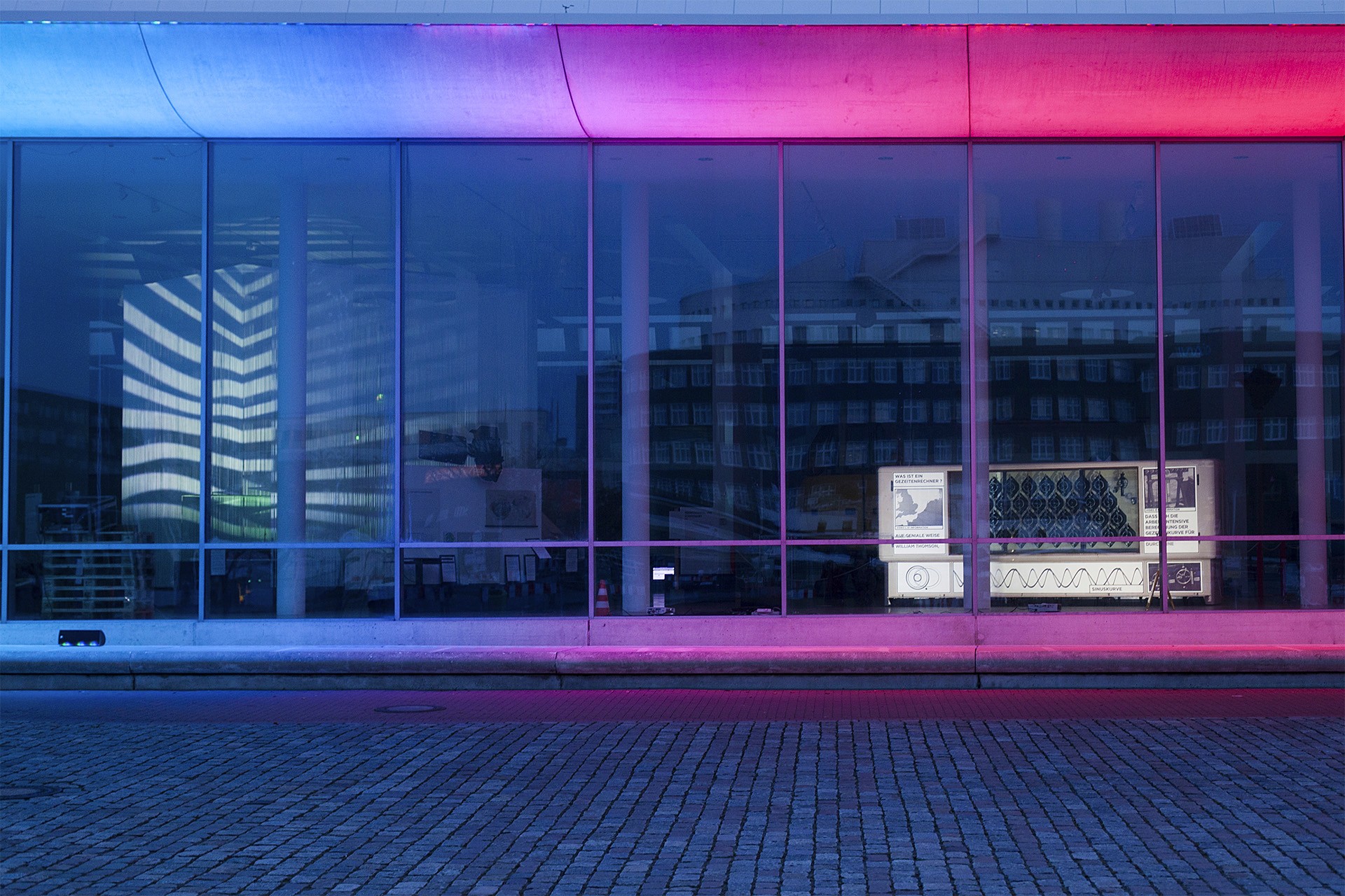 Gezeiten - Architecture projection mapping 