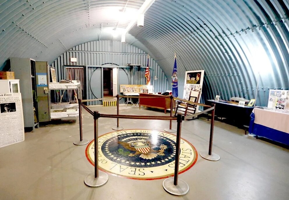 President John F Kennedy's Nuclear Bunker located on Peanut Island, Florida