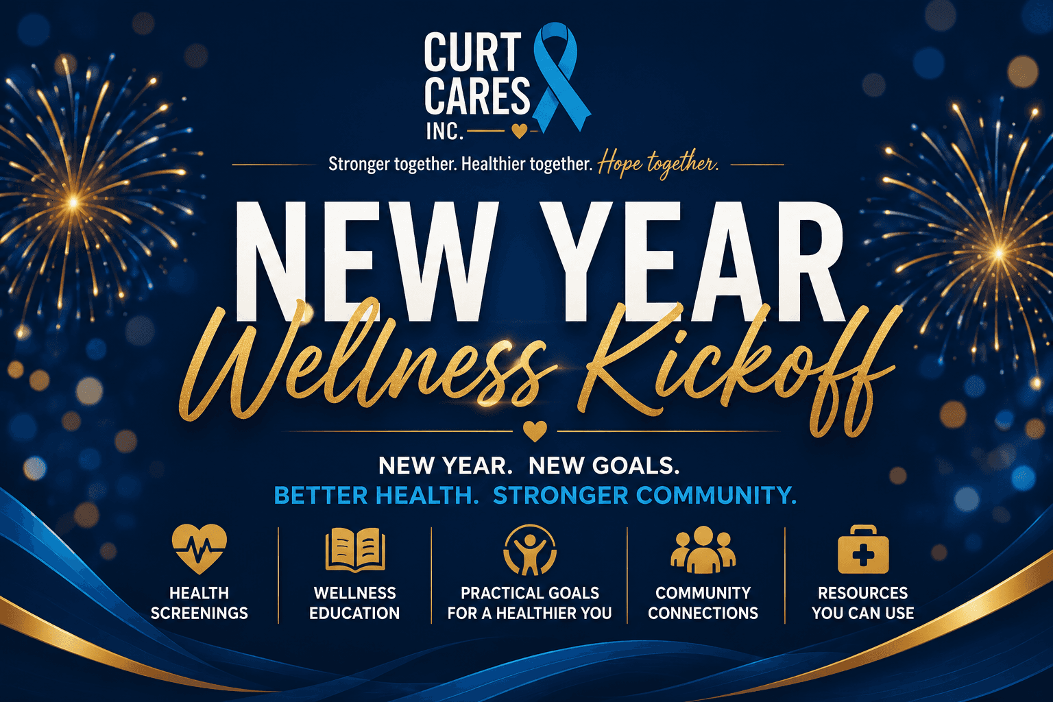 Rural community health night event