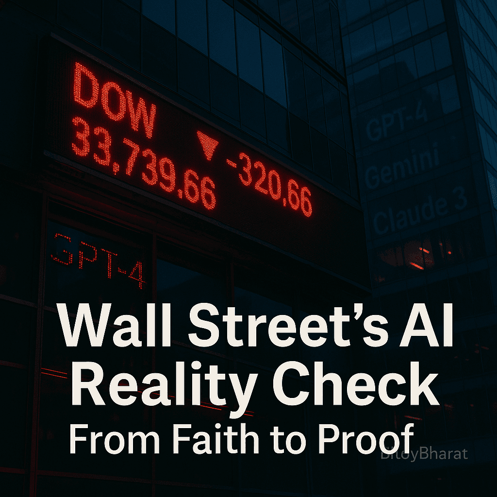 Wall Street Signals Caution: Is Nasdaq Losing Faith in AI?