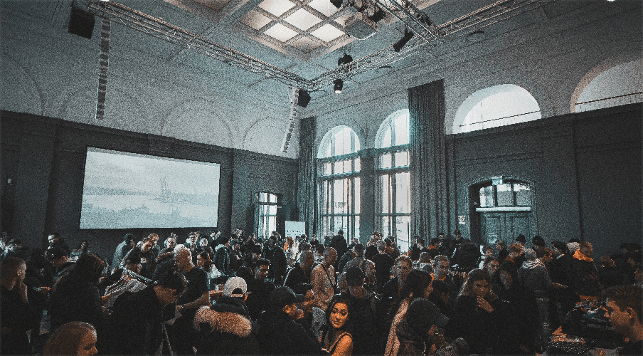 people inside conference