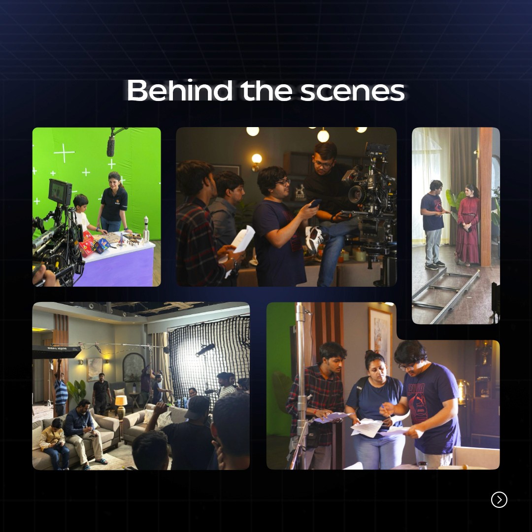 Behind the Scenes of DVC Shoot