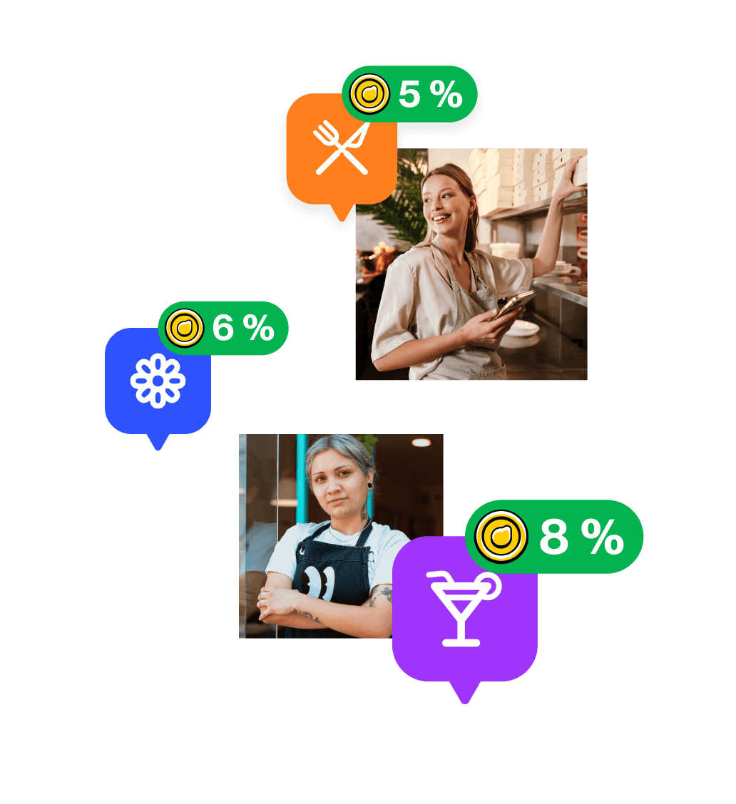 Participez au commerce de proximité en parlant de Dailyn autour de vous, et gagnez 50€ par nouveau commerce intéressé par Dailyn.