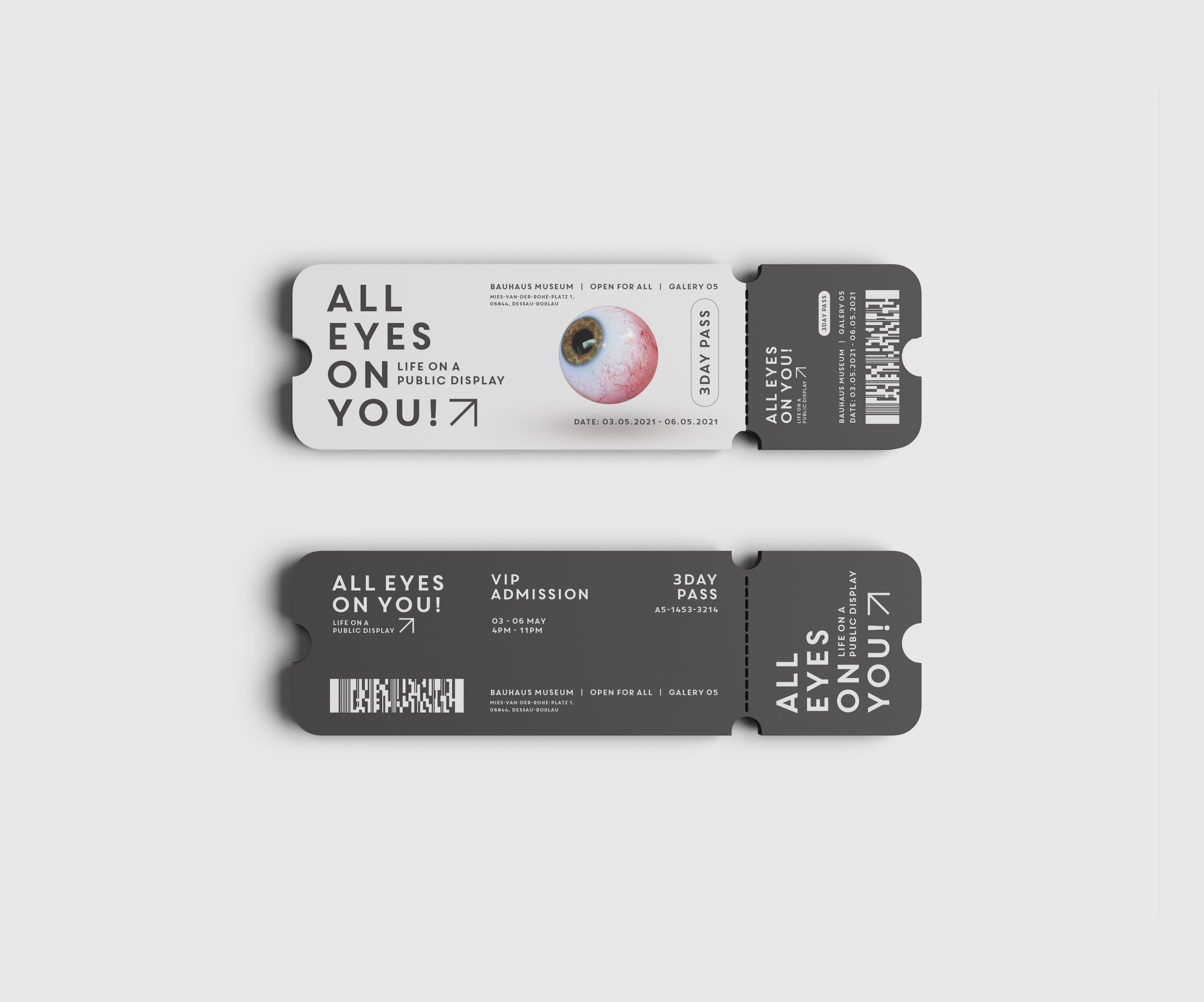 Woke Washing Exhibition Ticket