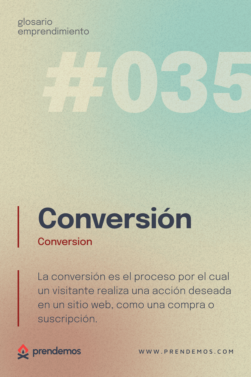 Qué es la Conversión