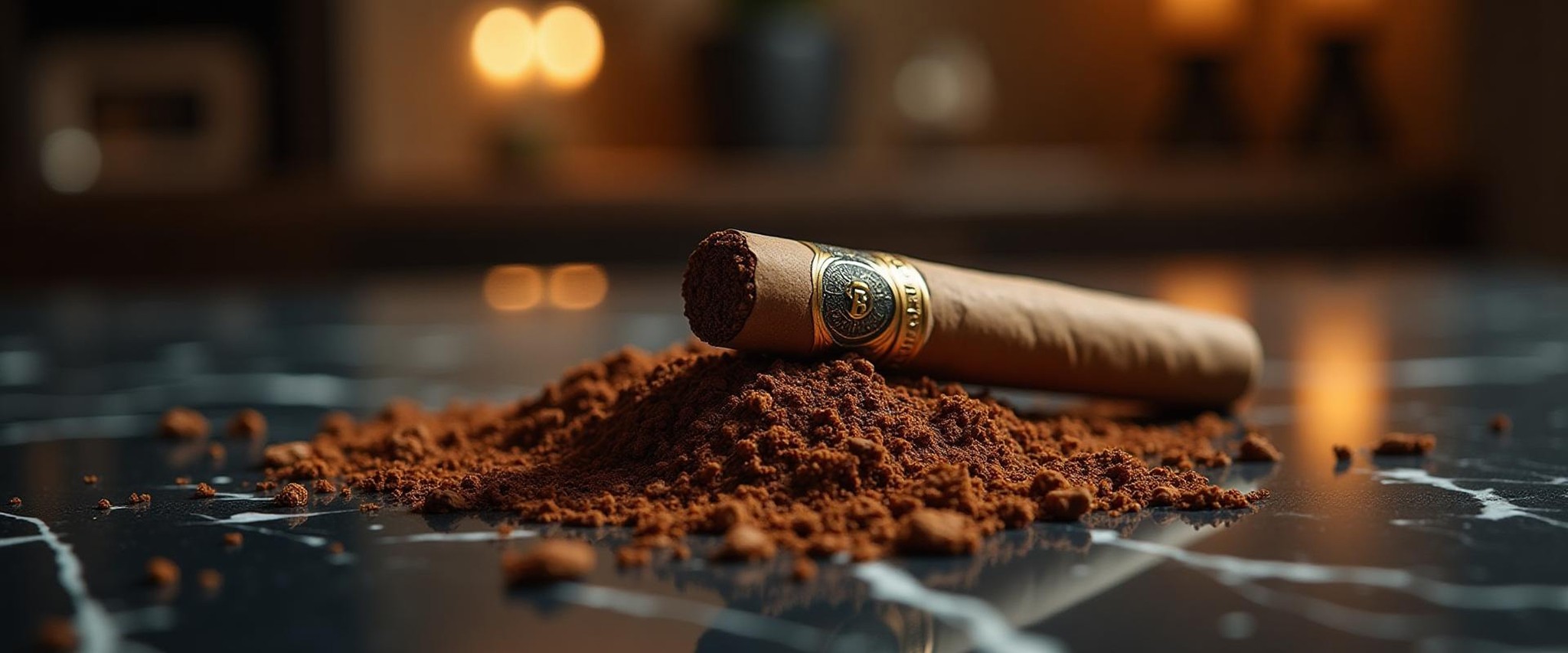 Handmade cigarettes.