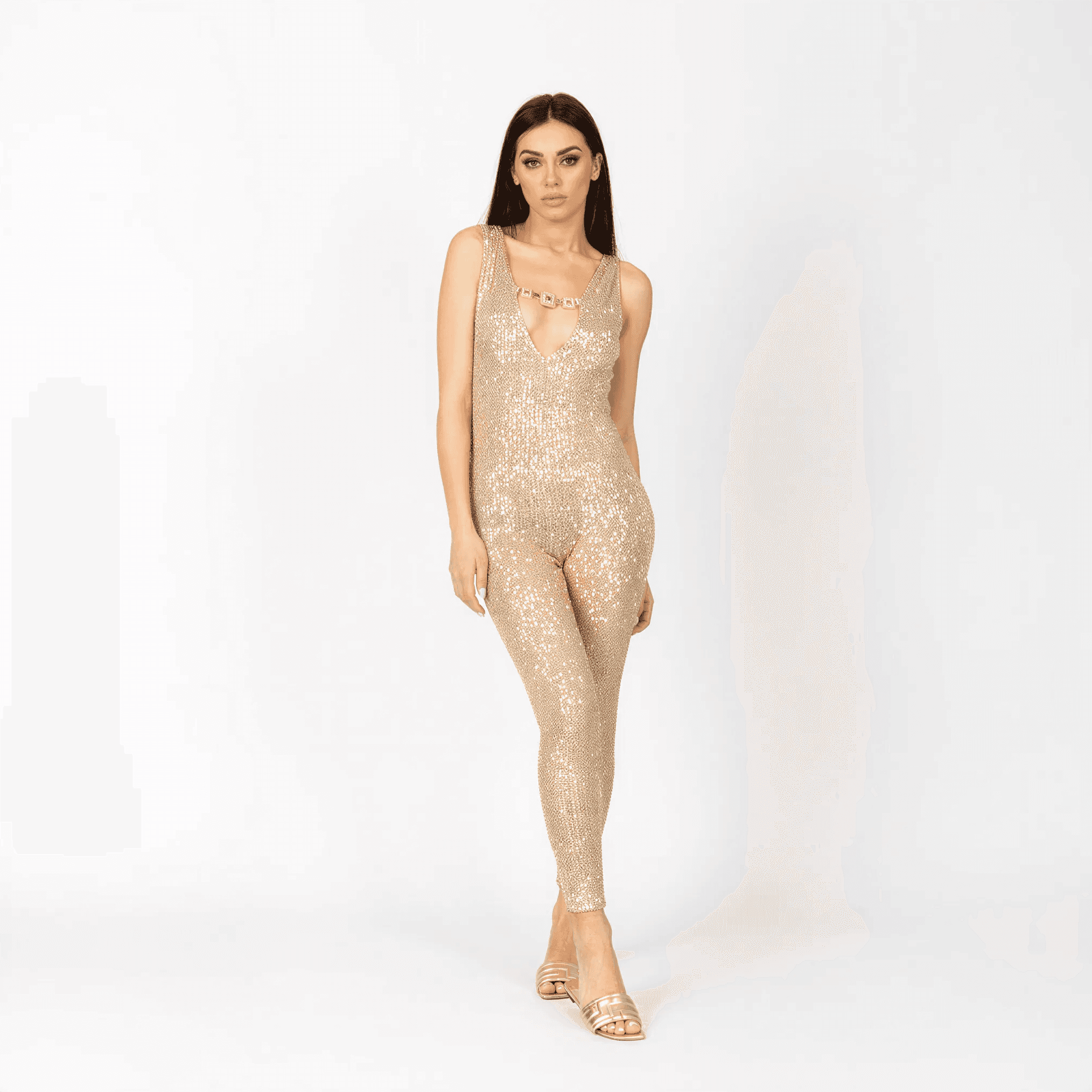 Holly Champagne Gold Model