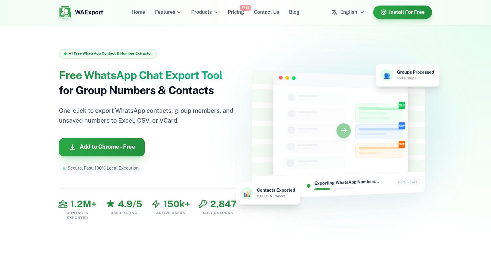 WAExport by WADesk