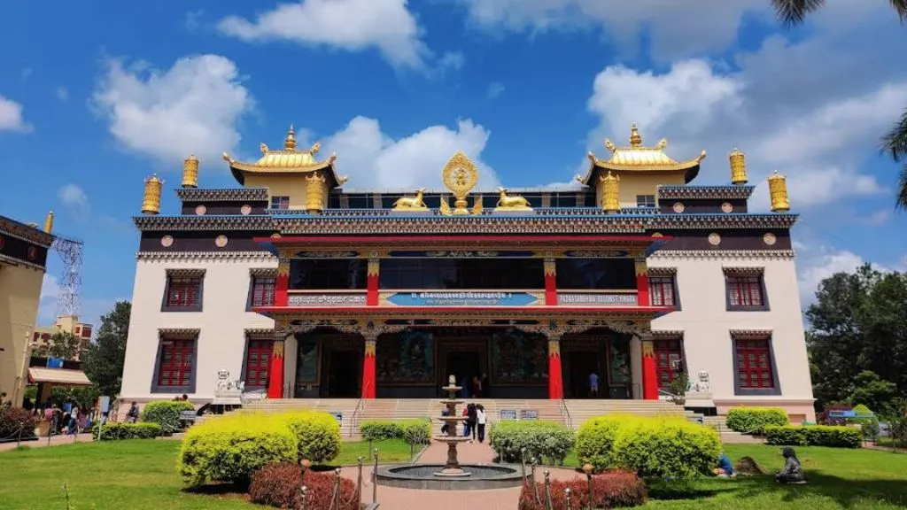 Golden Temple Monastry In Coorg