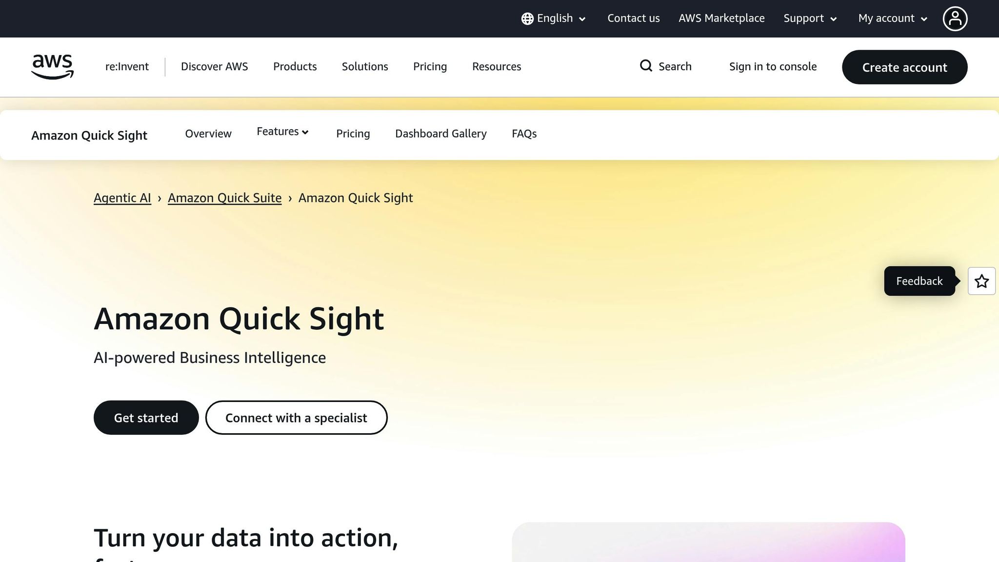 AWS QuickSight