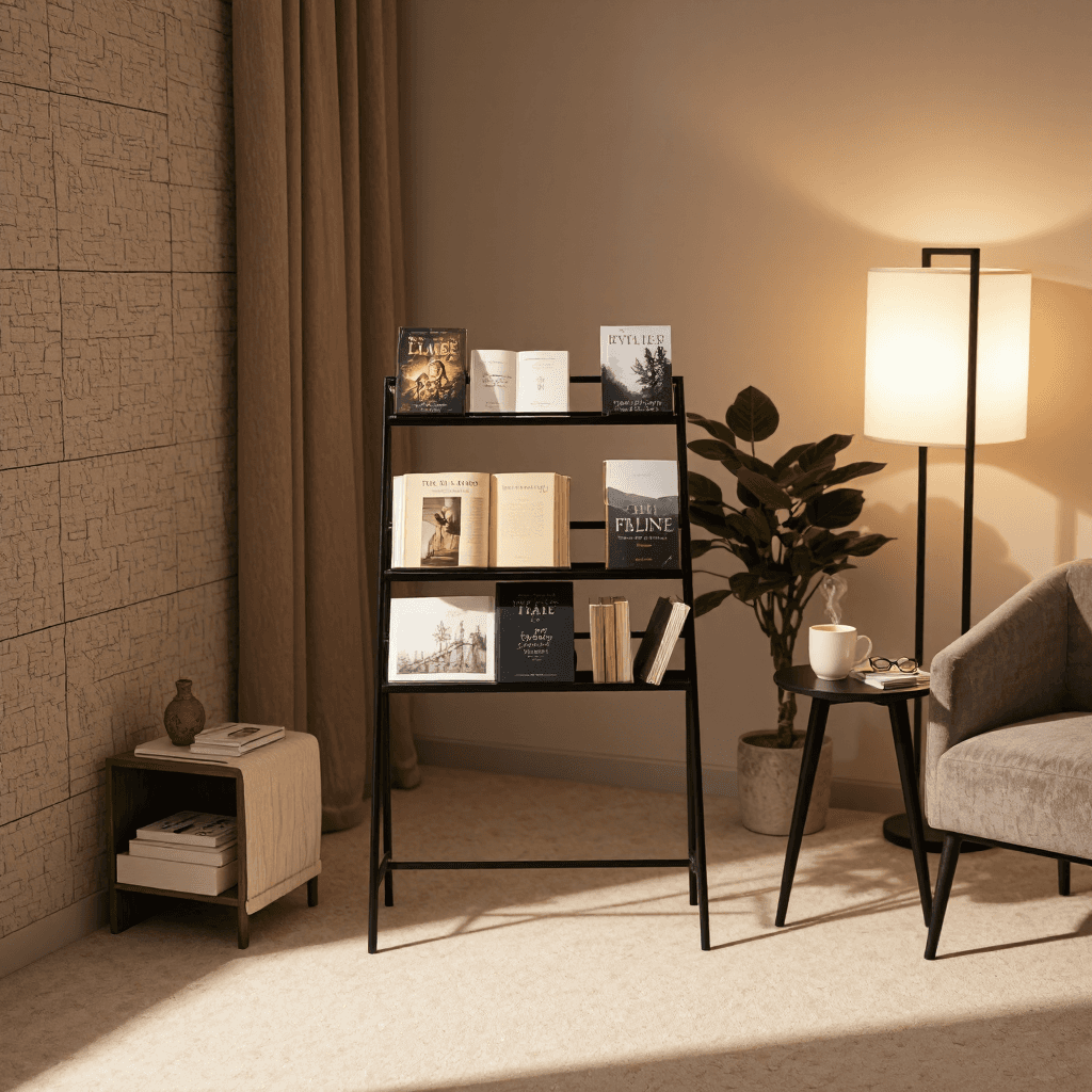 product photography of Book Display Stand