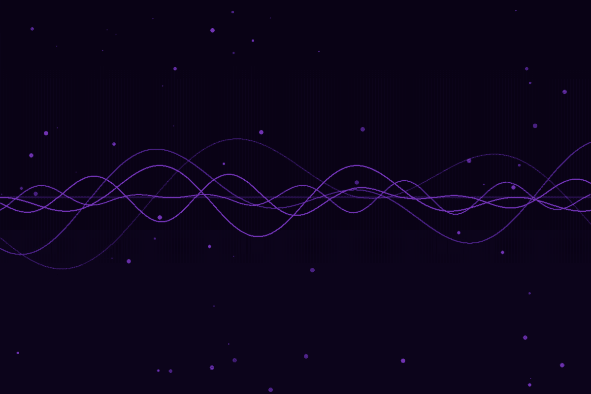 green light in dark room