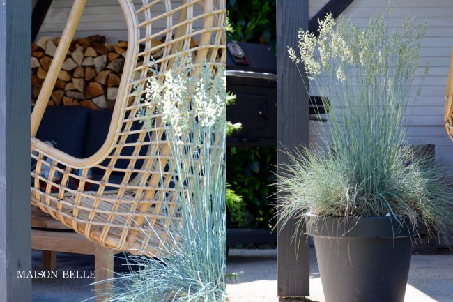 veranda - hangstoel - Maison Belle- tuinblog - hkliving - kapschuur