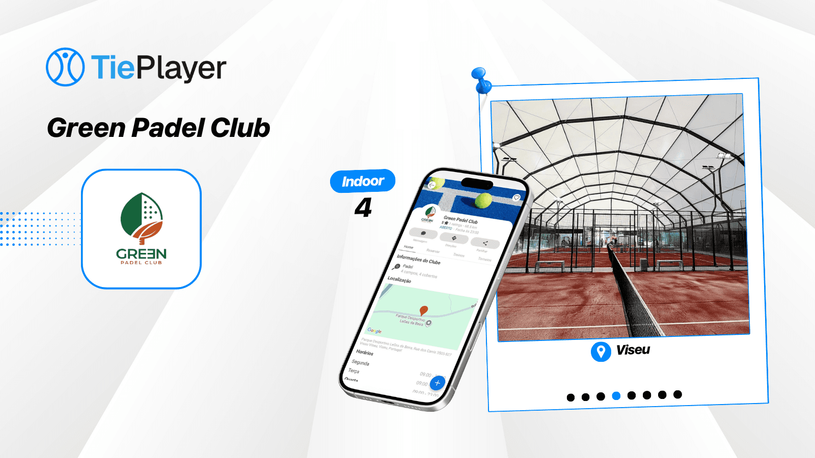 Reserva campo de padel no Green Padel Club