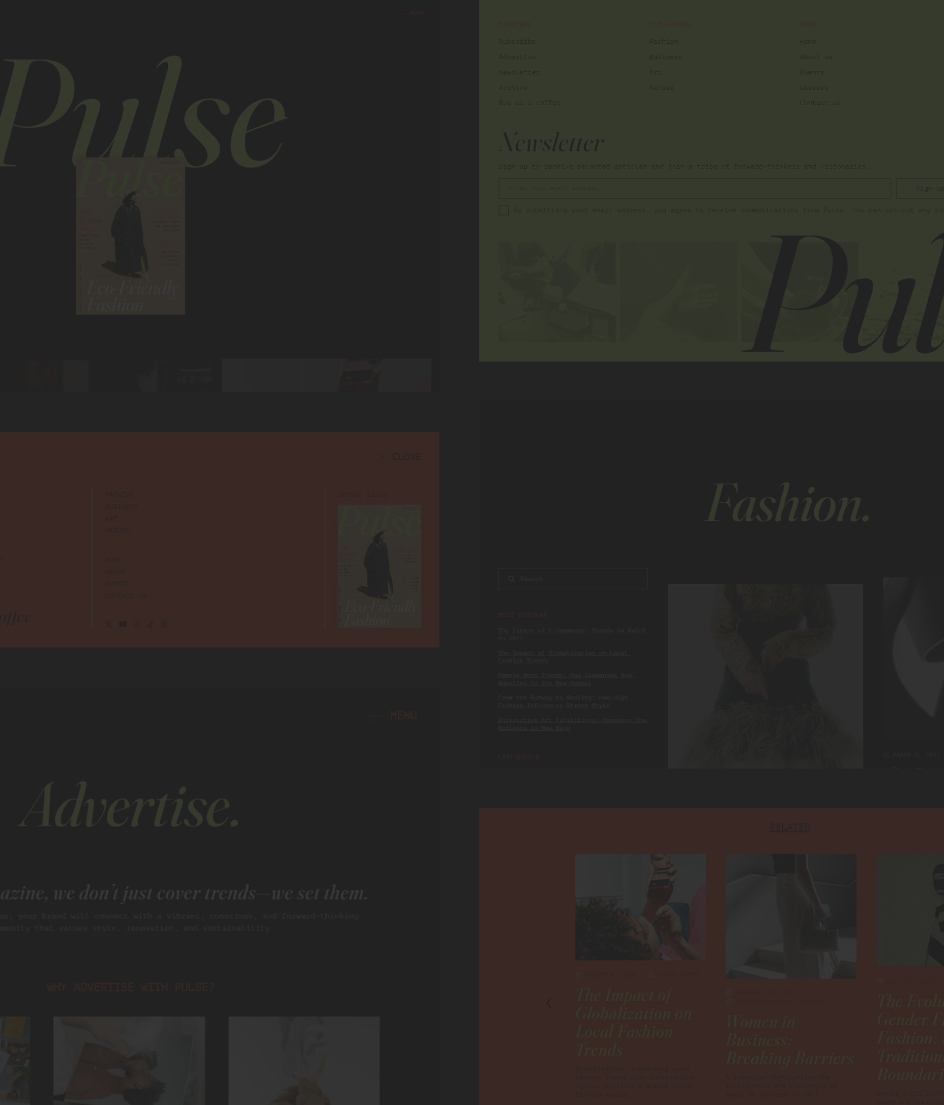 Pulse Magazine background