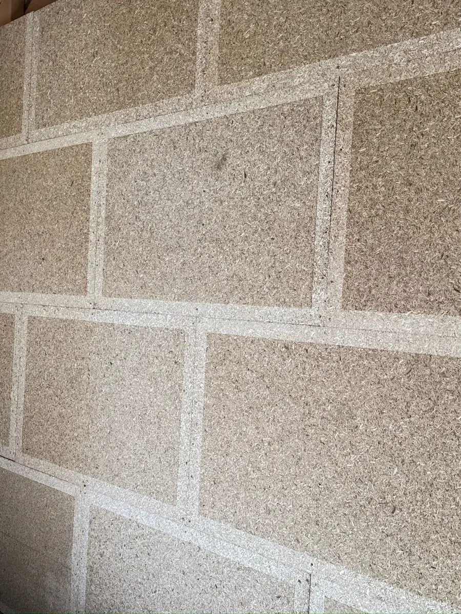 Respira hemp drywall panels installed as a natural plasterboard replacement wall