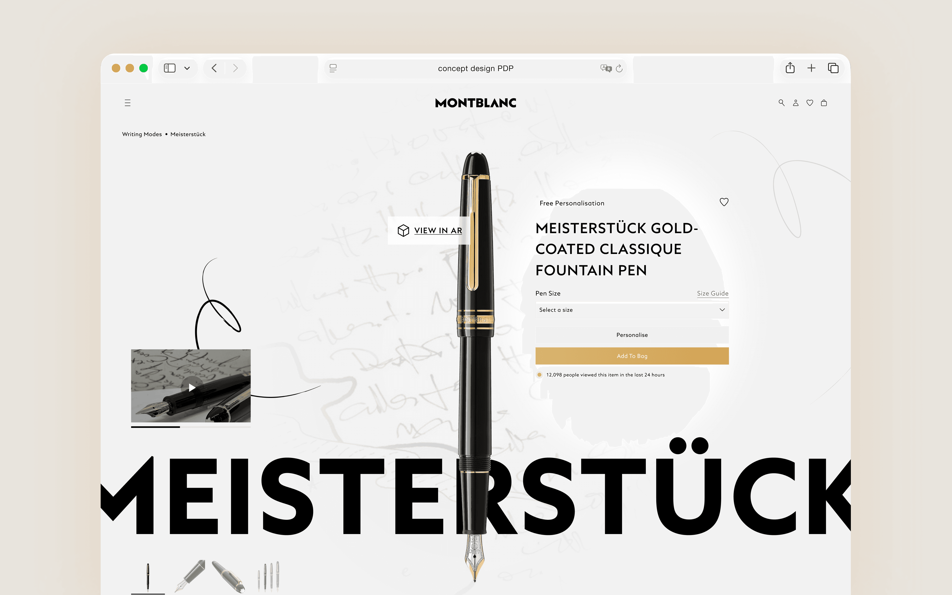 Man wearing VR glasses