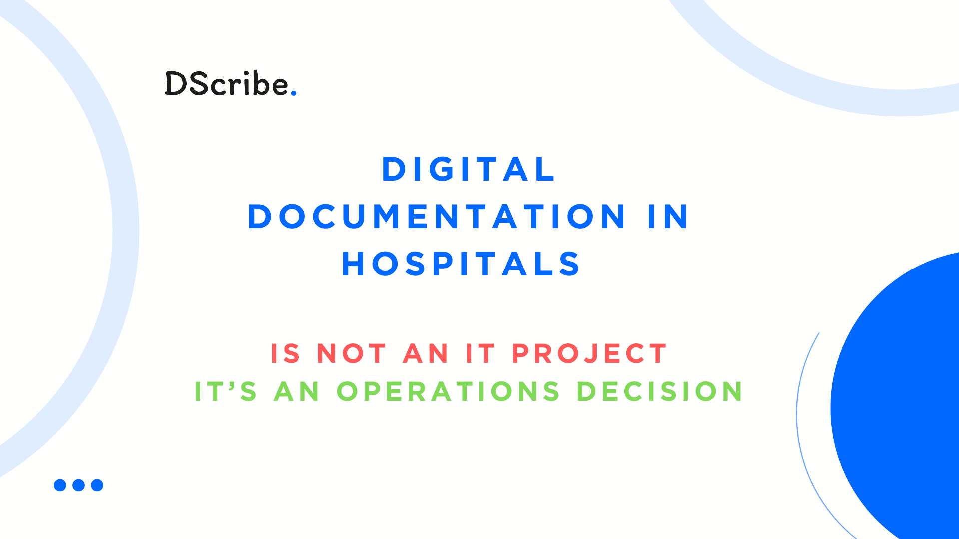 Digital Documentation in Hospitals 