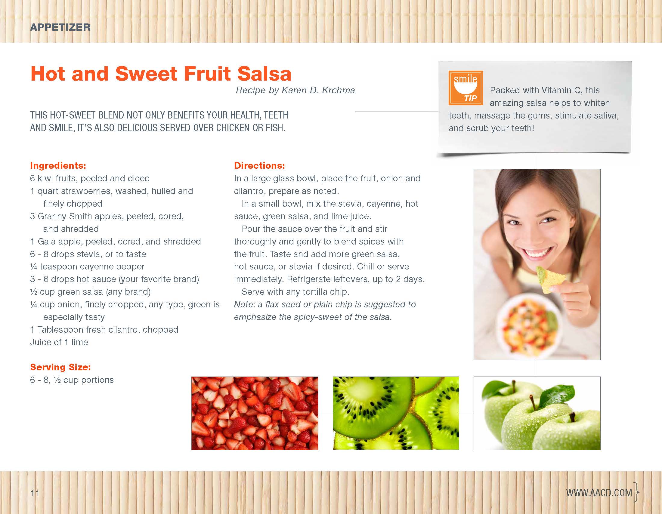 Hot and Sweet Fruit Salsa recipe