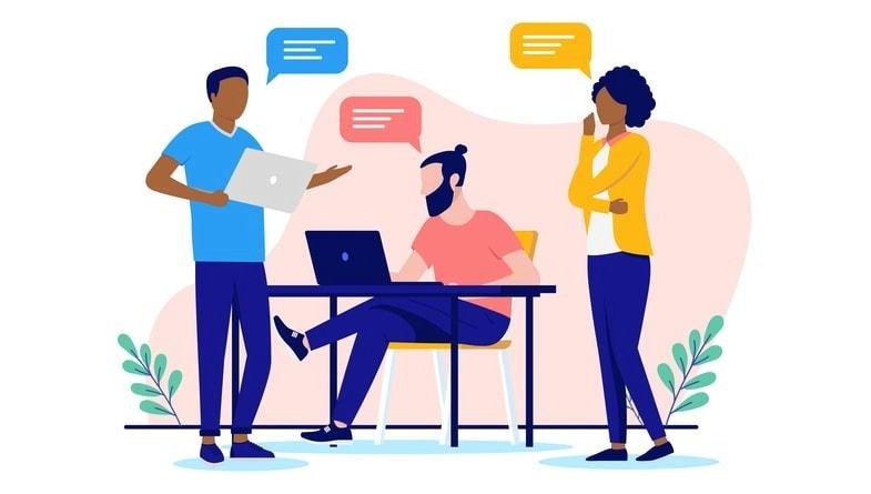 An employee receiving support during a Performance Improvement Plan (PIP).