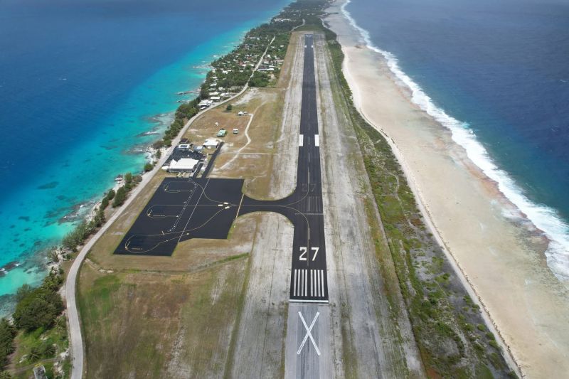 Rangiroa Airport Runway
