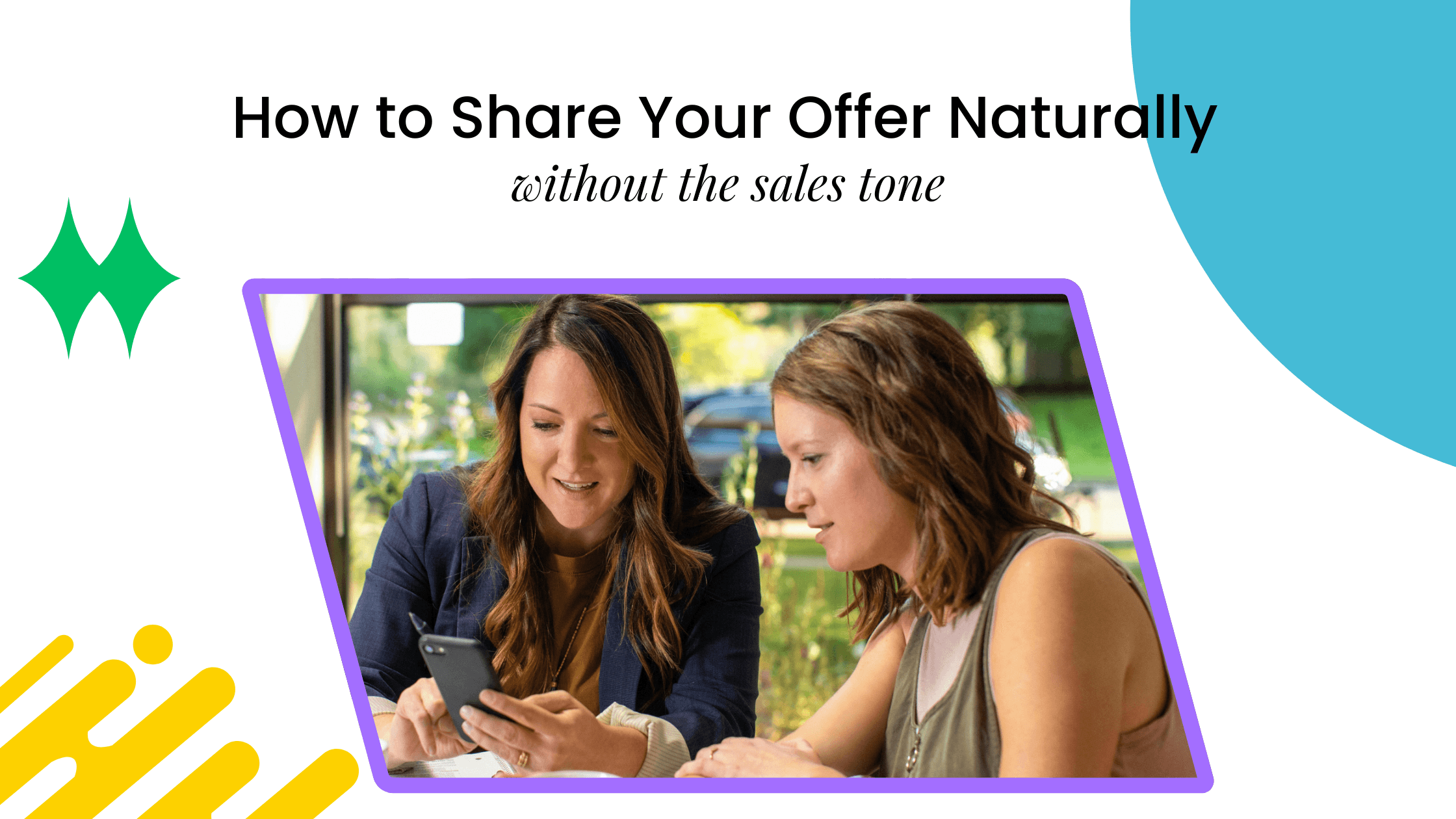 Coach sharing a coaching offer naturally in conversation, demonstrating trust-based selling without pressure or aggressive sales tactics.