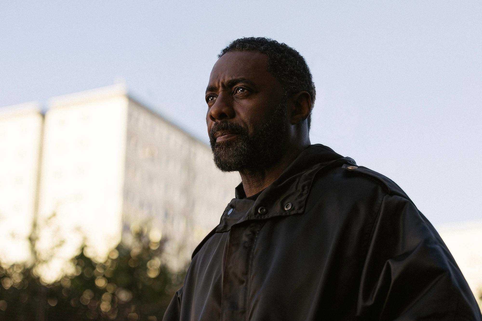 IDRIS ELBA, for Adidas x Arsenal NMR (No More Red) campaige