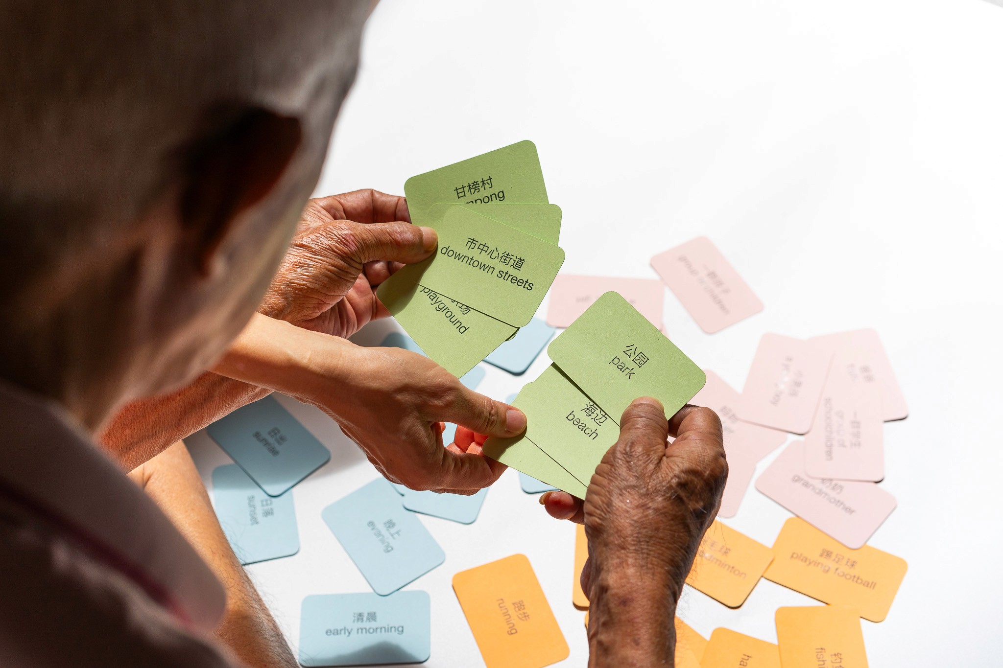 Early card prototypes