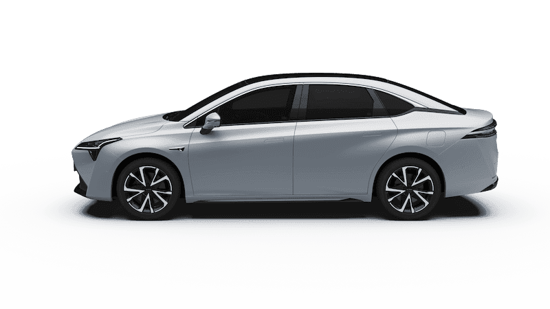 Elegir test drive AION ES – silueta sedán eléctrico