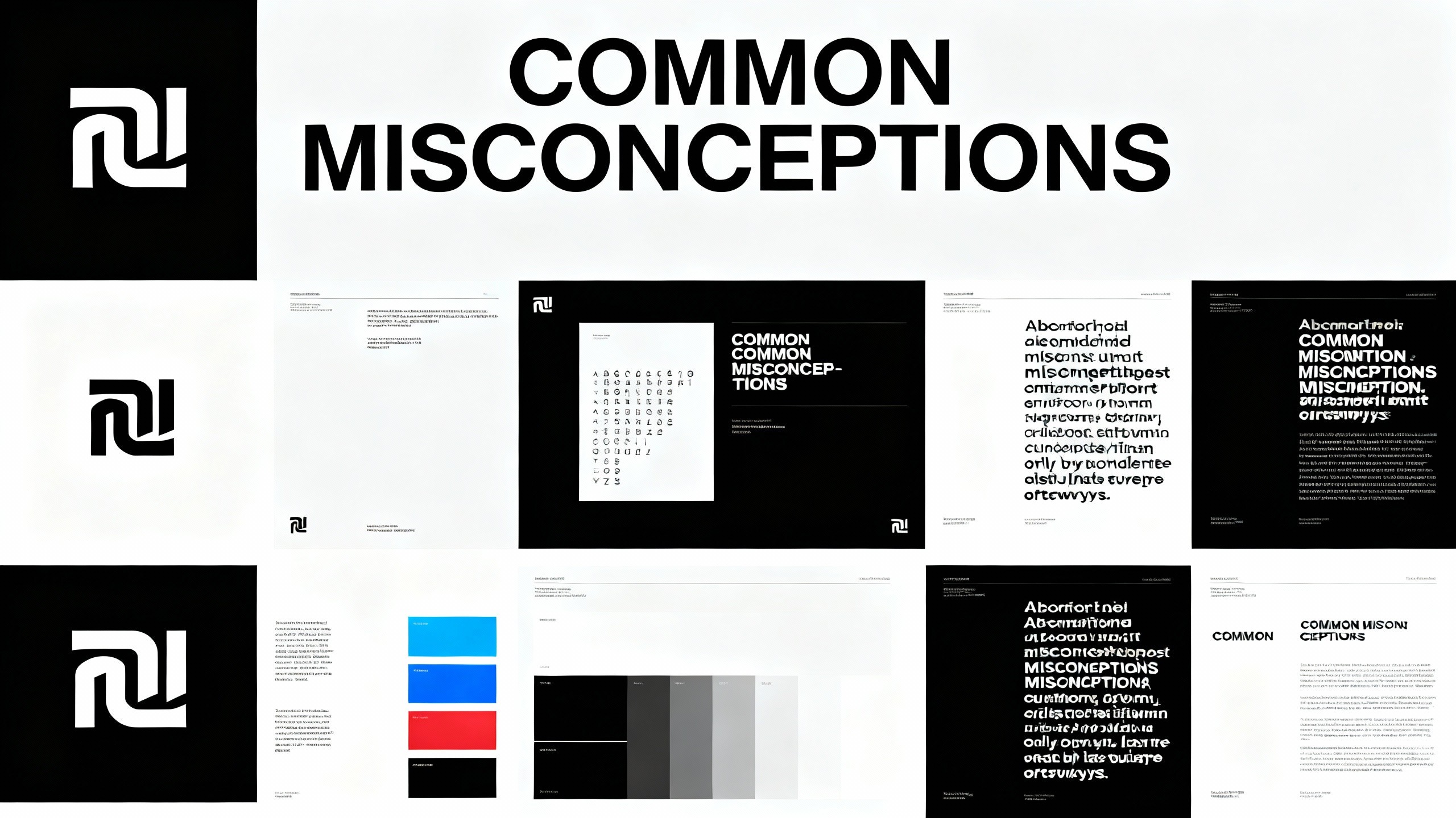 Misconceptions in design