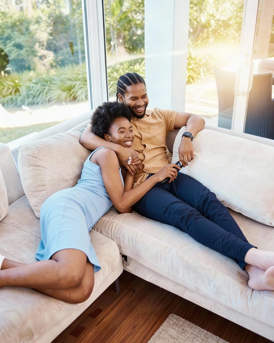 People enjoying fragrance in their space