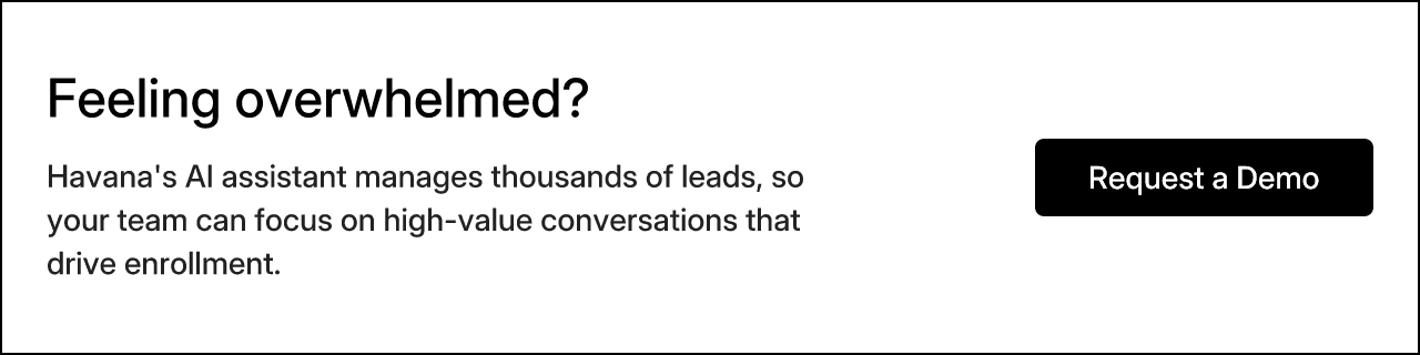 Feeling overwhelmed?