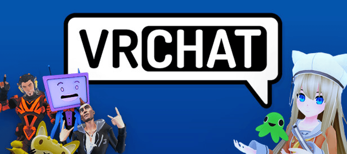 VRChat logo with diverse virtual avatars, featured in the article 'Best VR Companies of 2025.' This image represents VRChat’s innovative platform for social virtual reality, allowing users to connect, create, and explore immersive 3D environments. The article highlights VRChat as one of the top VR companies redefining the virtual reality experience through user-generated content and interactive social spaces. As a leader in VR development, VRChat empowers its community with tools to build personalized worlds and avatars, showcasing the transformative potential of virtual reality in fostering creativity, collaboration, and connection.