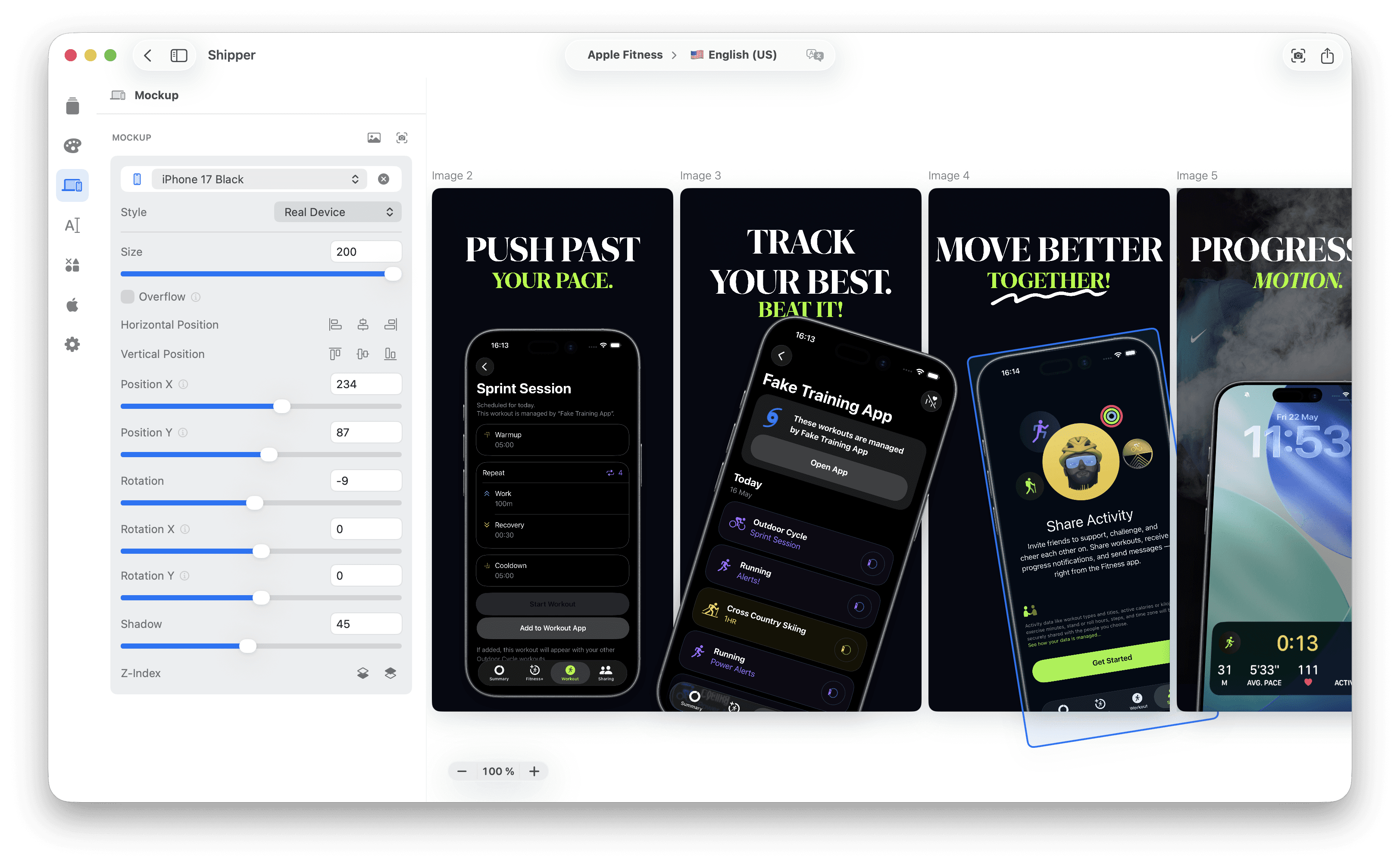 Hero Image - Shipper - MacOS - App - Take screenshot - Design - Mockup - Graphism