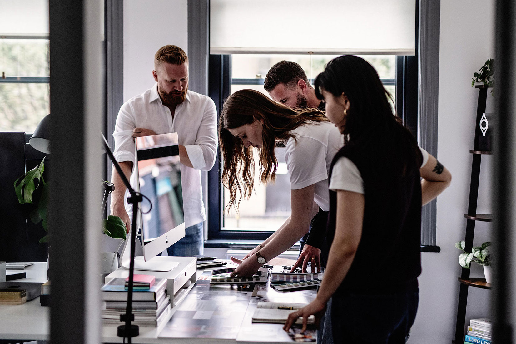 Image of brand new creative team