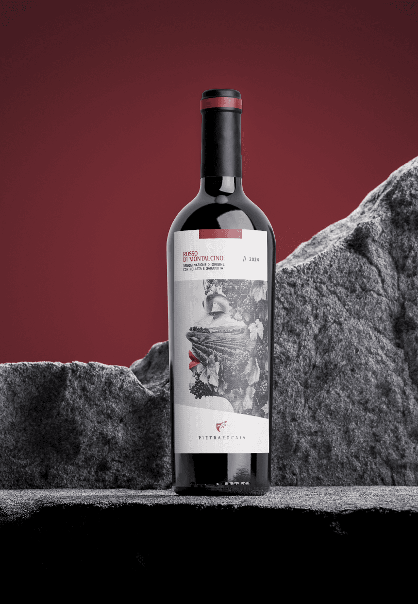 A sleek, green chair with a curved seat and wooden legs, set against a dark green background.