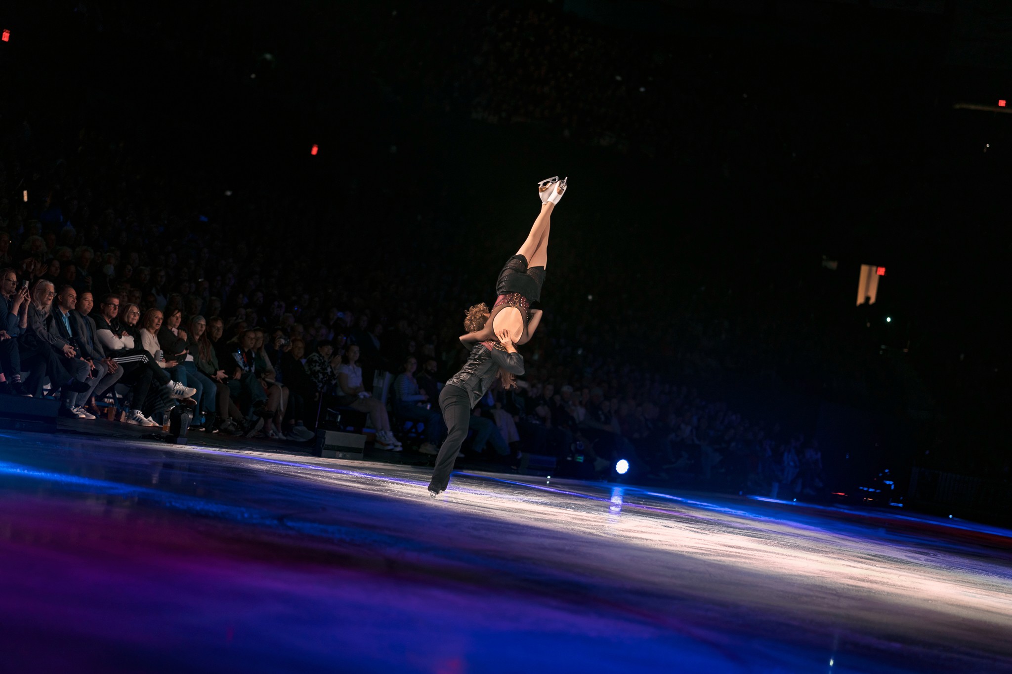 Alyssa Liu and Olympic crew perform in chicago at the All state Arena in Ice Skating Perfection