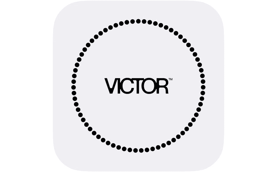 VICTOR logo showcase.