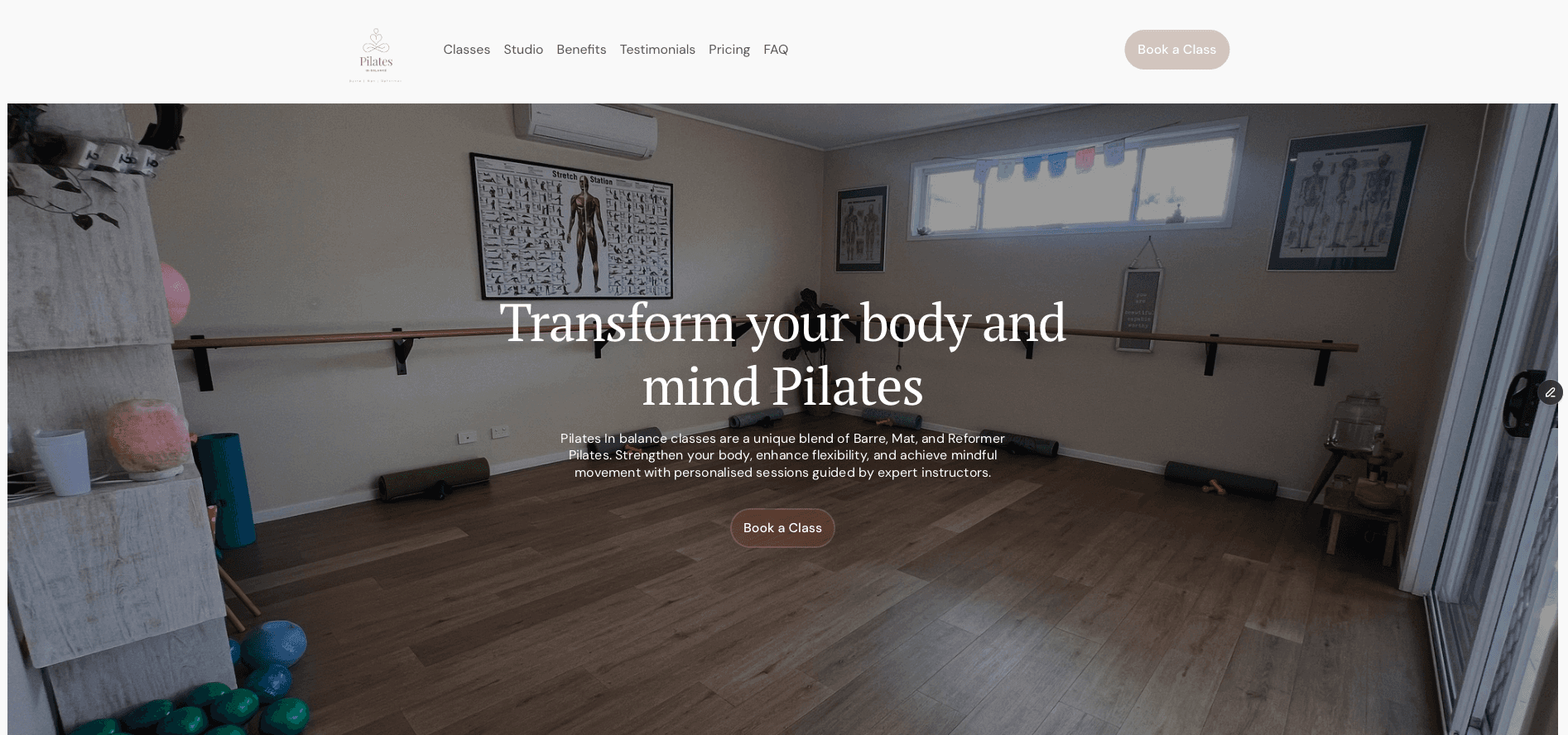 Pilates In Balance pilates and yoga studio in Coolum Beach, QLD