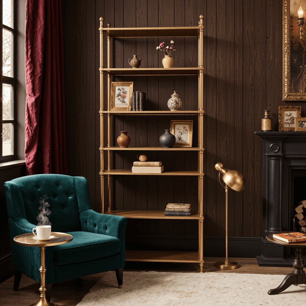 product photography of Home Decor Shelving Unit