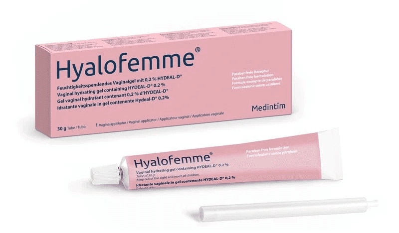 Gel à l'acide hyaluronique (type Hyalofemme)