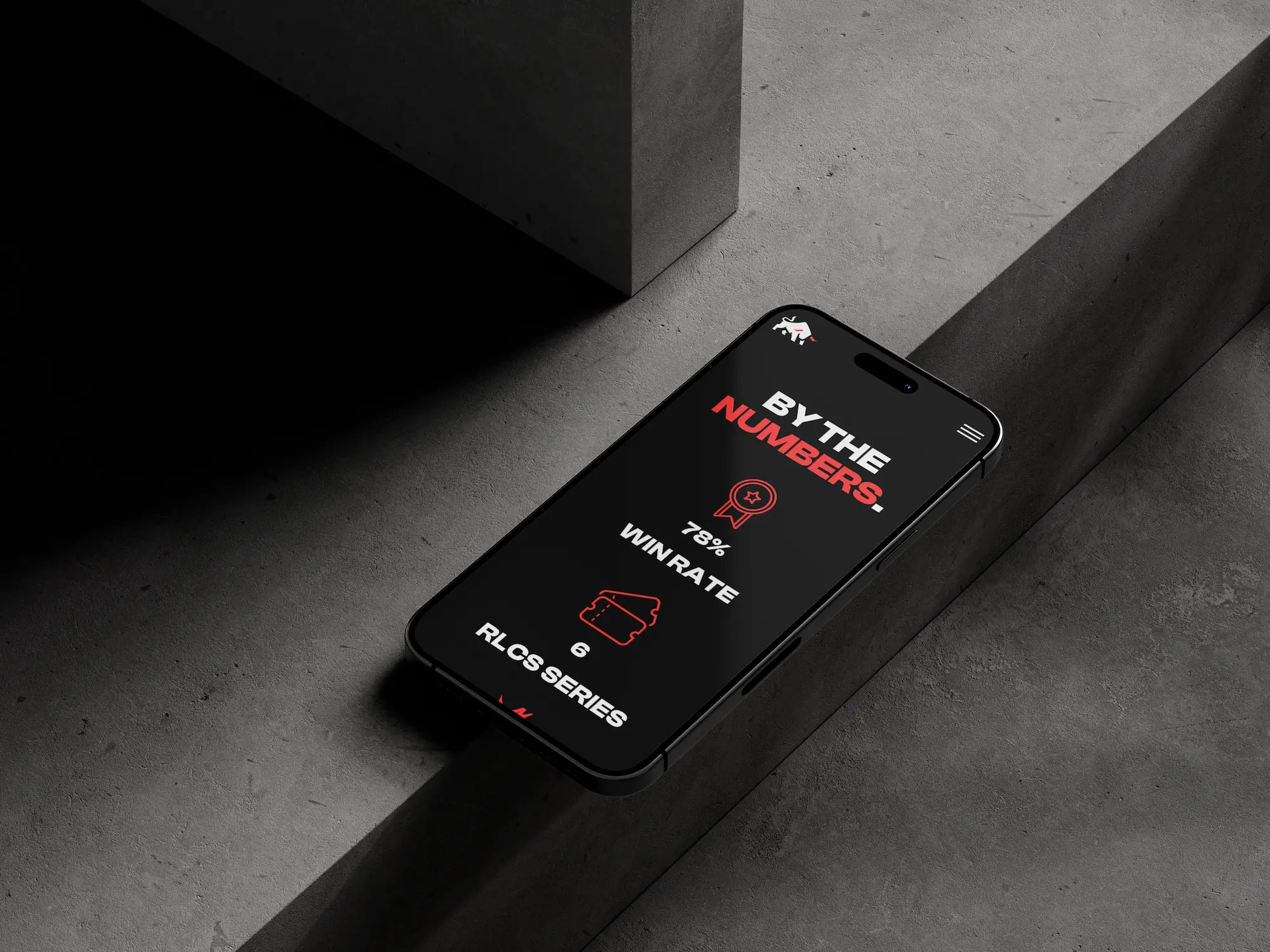 BULLSEND Numbers Mobile Mockup