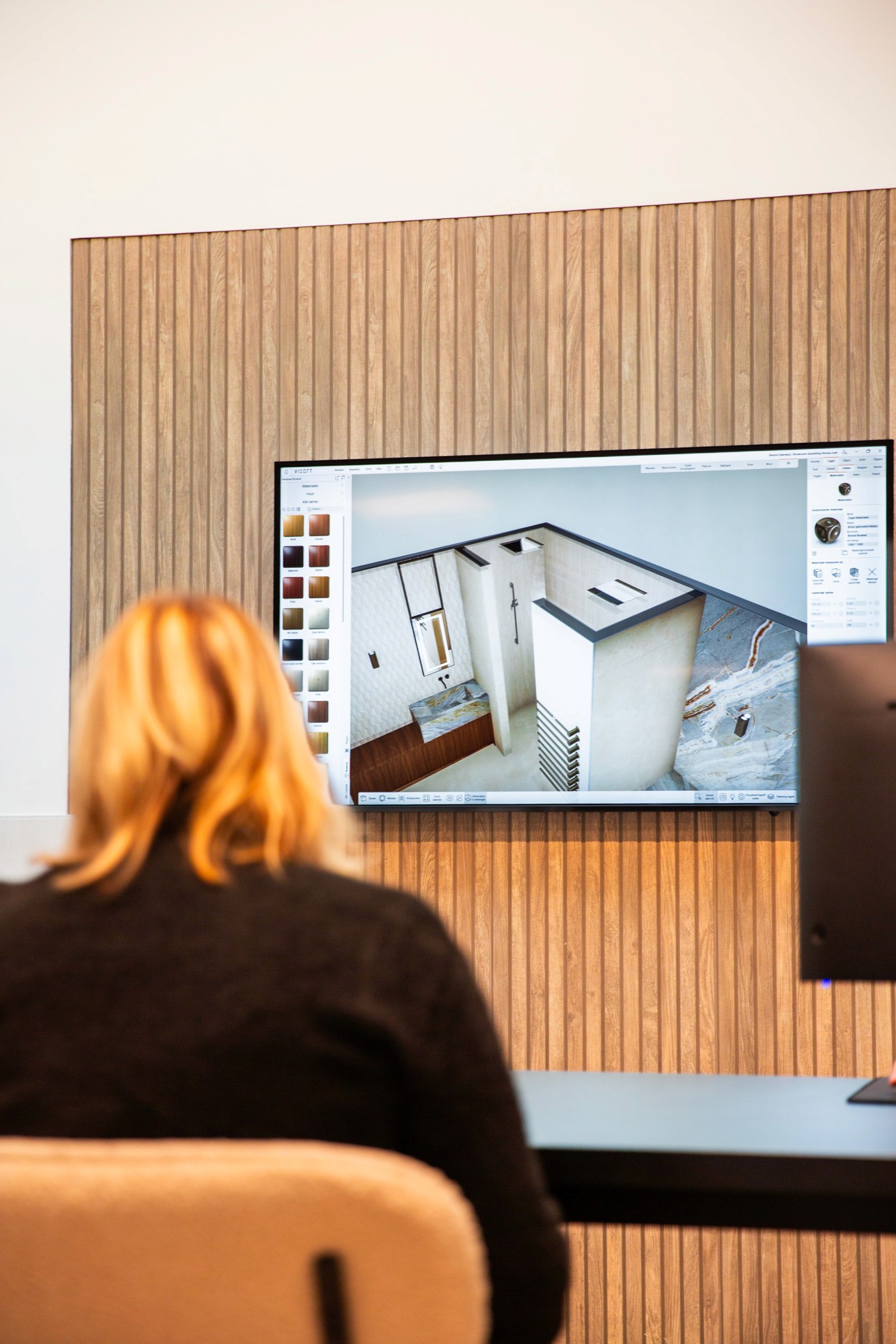 Badkamer ontwerp in 3D